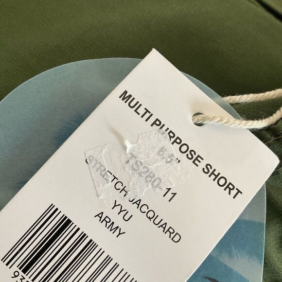 Surf & Swim Co Men’s Board Shorts Multipurpose Shorts XL 6,5”‎ Army Olive Green - Picture 9 of 11